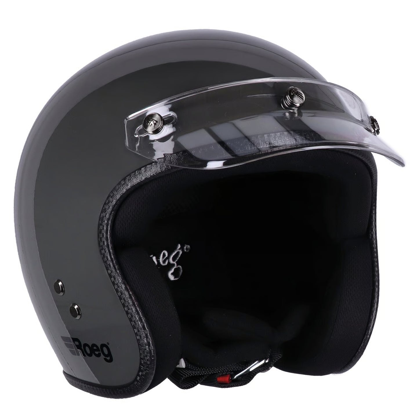 Roeg Jett translucent peak clear