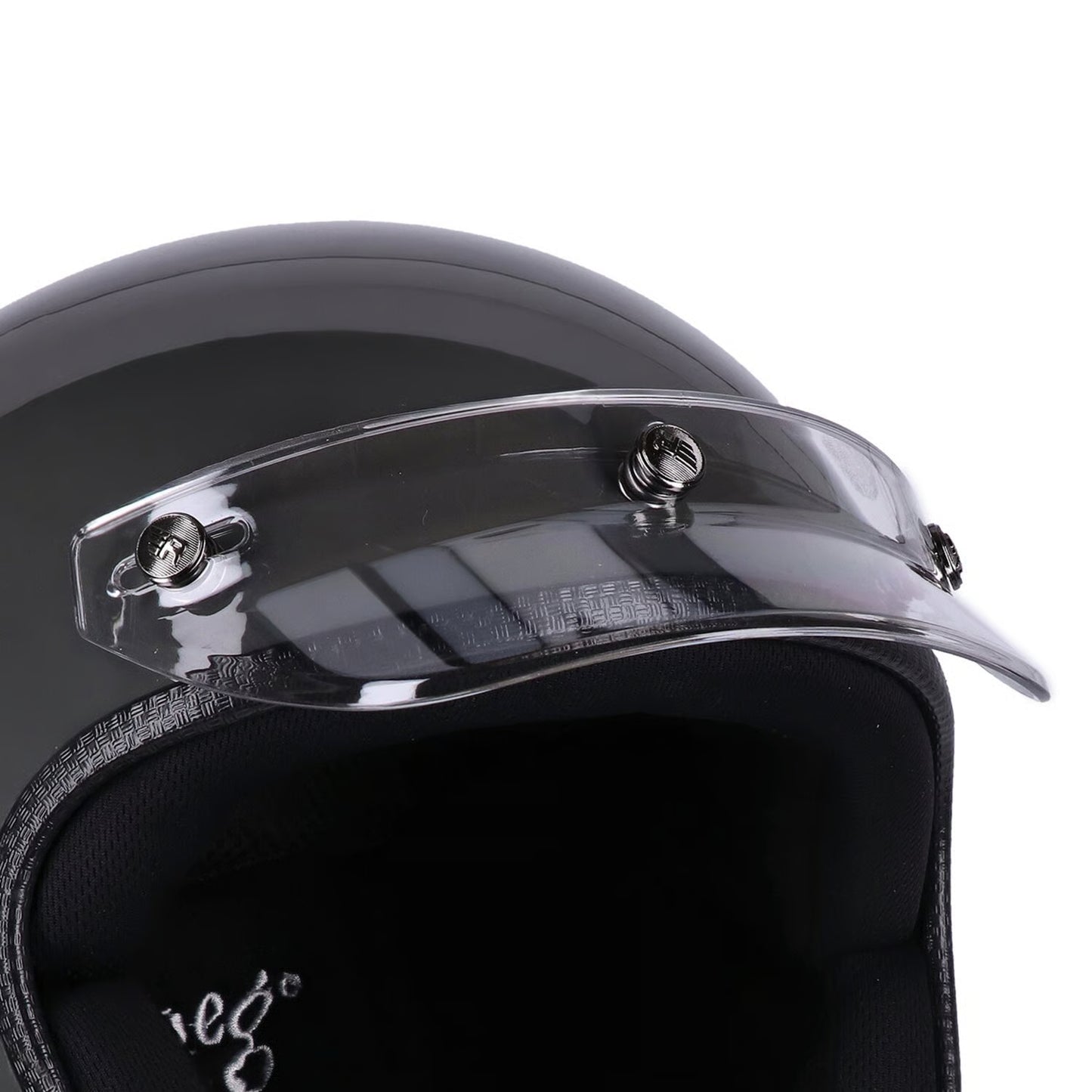 Roeg Jett translucent peak clear