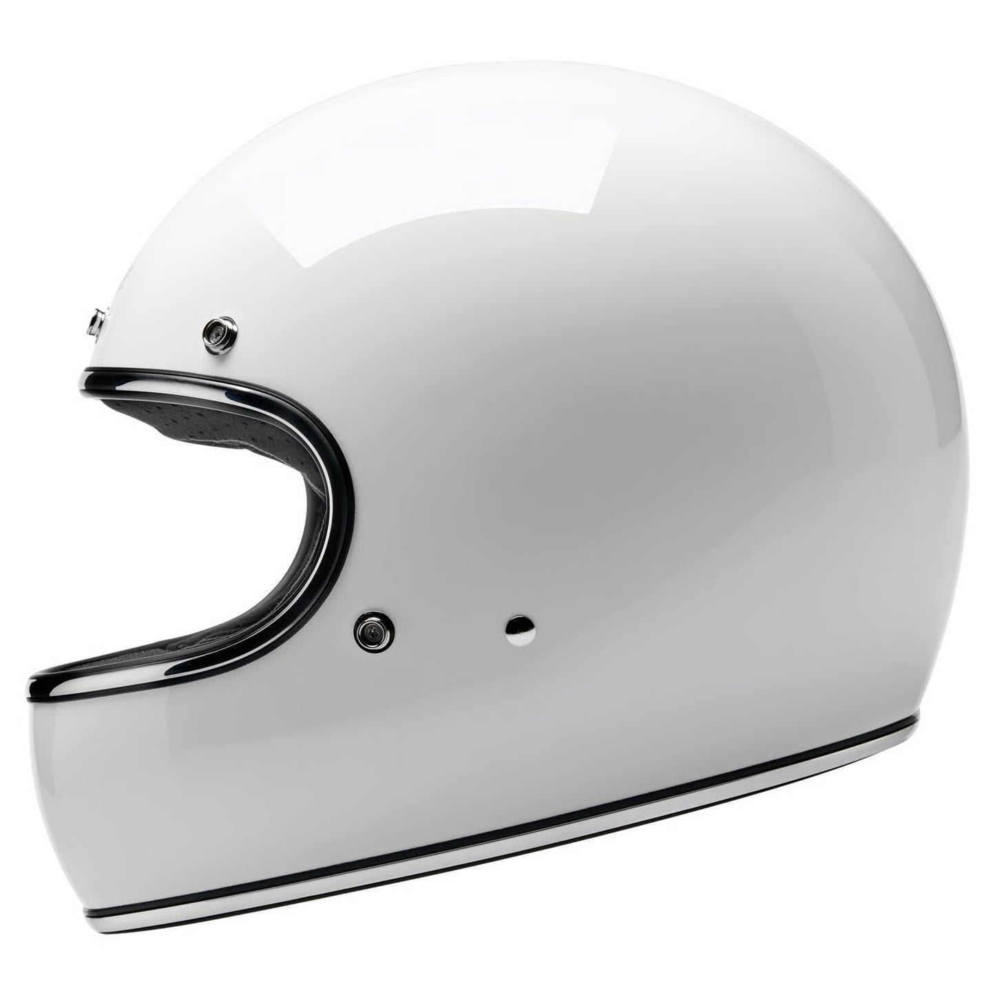 BILTWELL GRINGO HELMET GLOSS WHITE