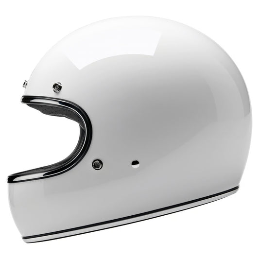BILTWELL GRINGO HELMET GLOSS WHITE