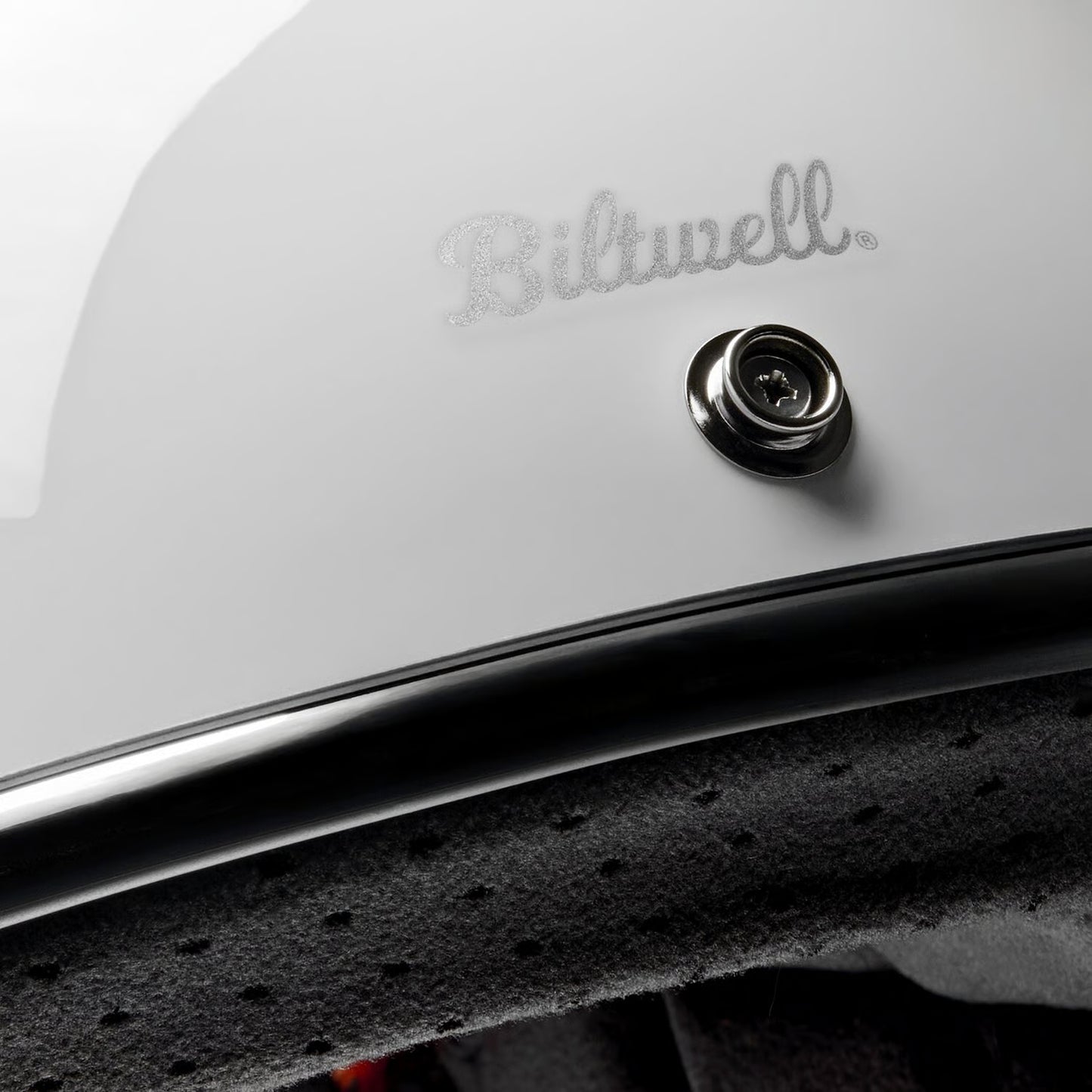 BILTWELL GRINGO HELMET GLOSS WHITE