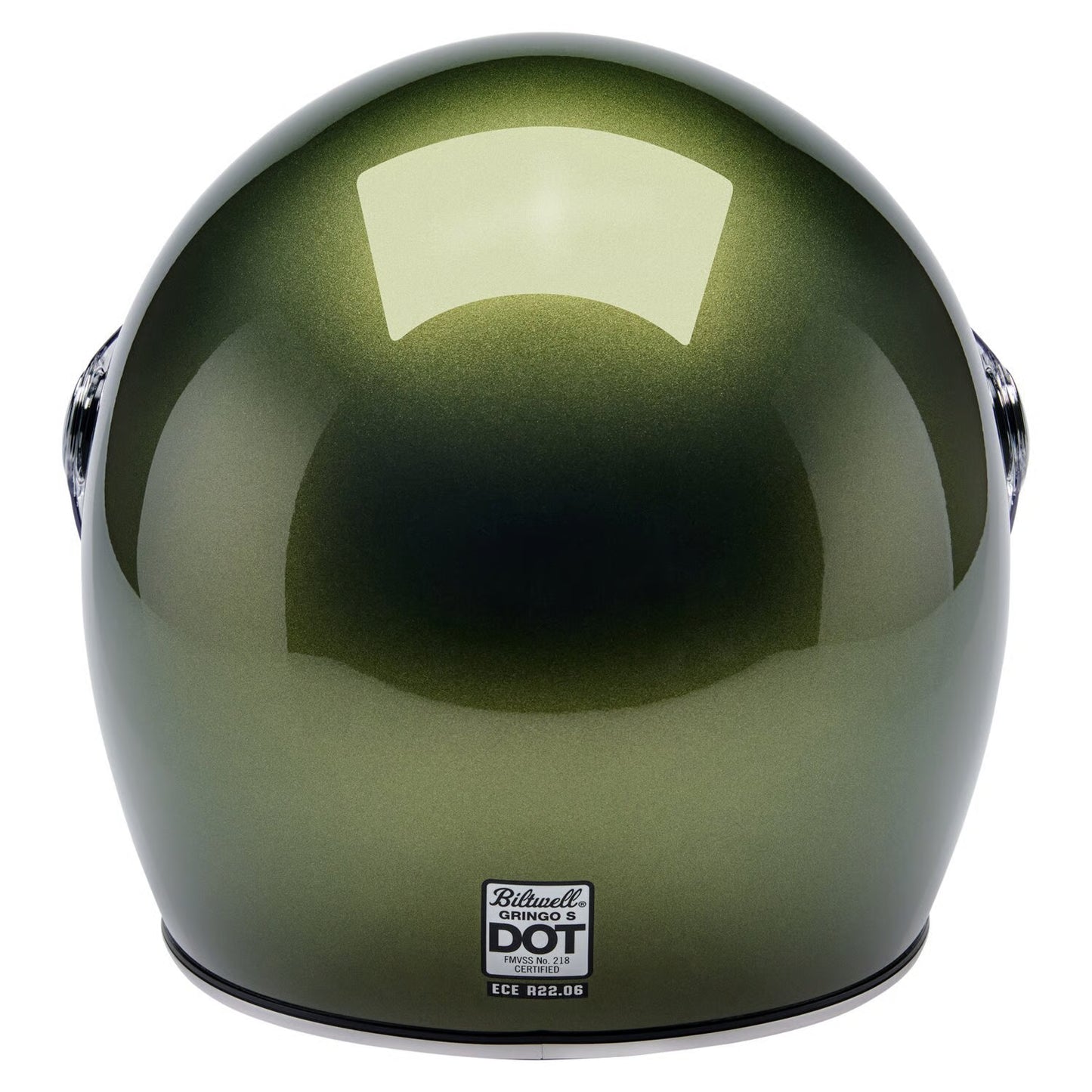 BILTWELL GRINGO S HELMET DART GREEN