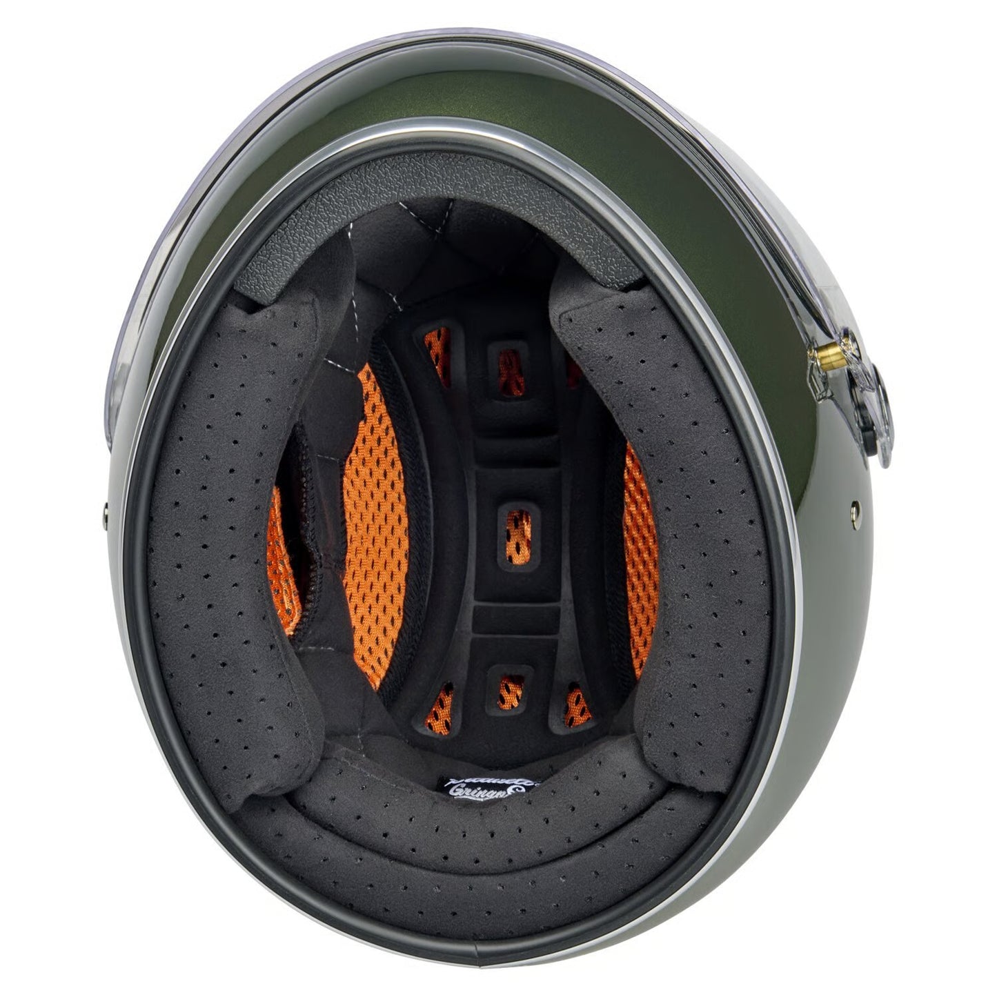 BILTWELL GRINGO S HELMET DART GREEN