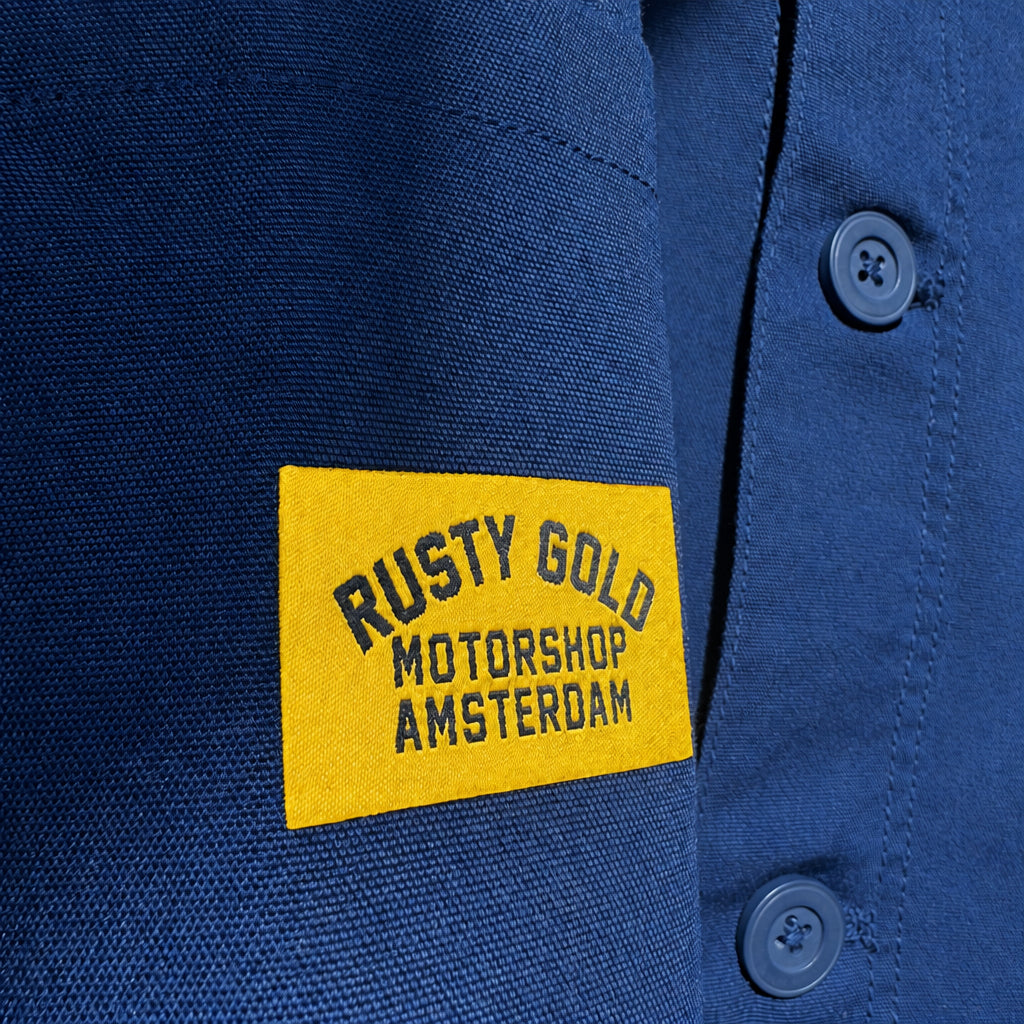 Rusty Gold Chore Coat - Blue