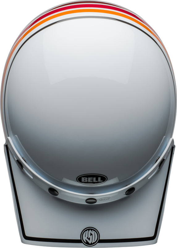 Bell Moto-3 Helmet - RSD Saddleback Satin/Gloss White/Black
