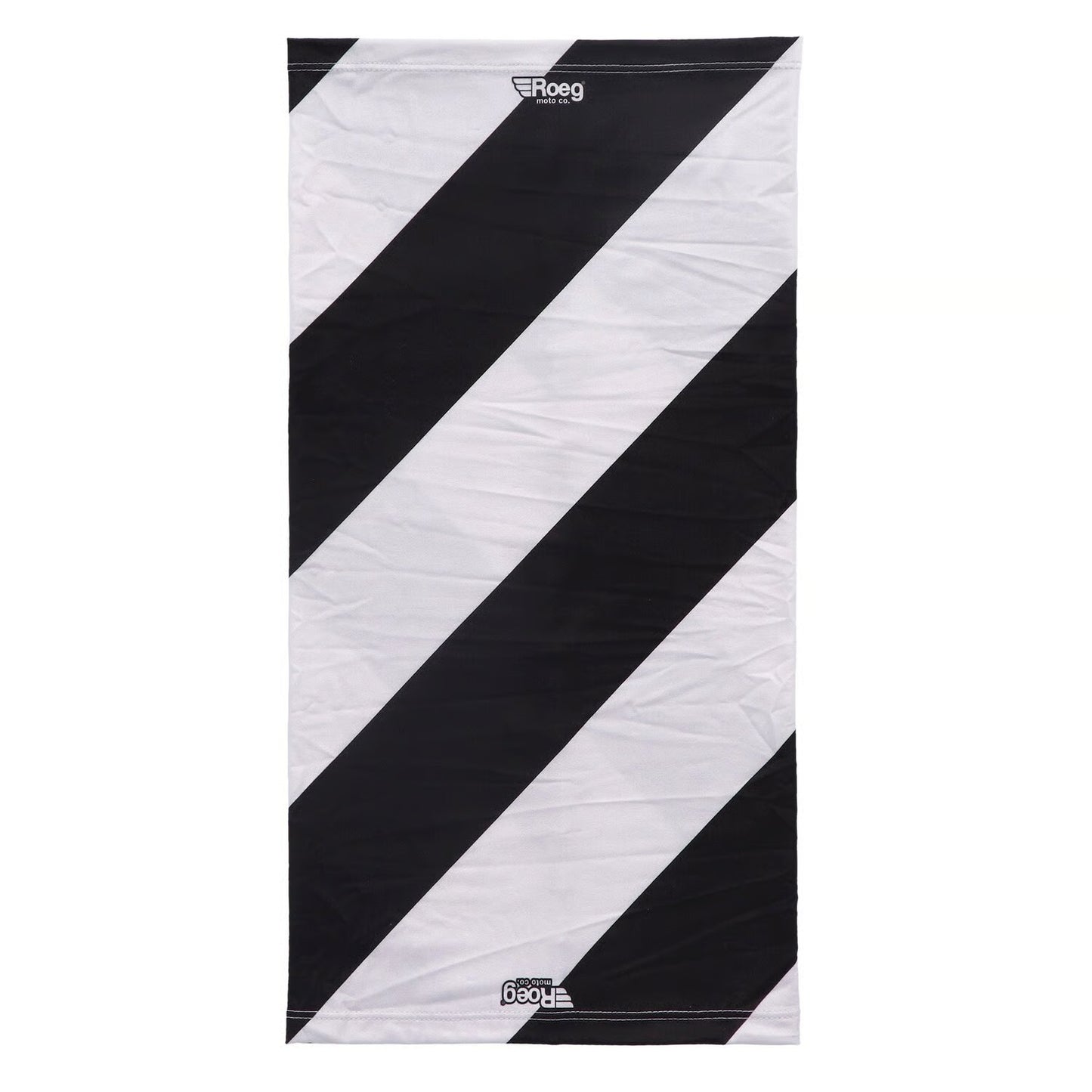 Roeg Striped tunnel offwhite/black