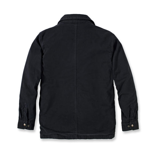 Carhartt Blanket Lined Denim Shirt Jacket - Black