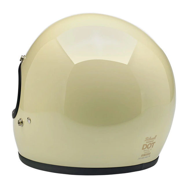BILTWELL GRINGO HELMET GLOSS VINTAGE WHITE