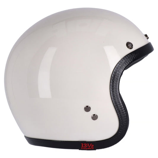 13 1/2 helmet vintage white