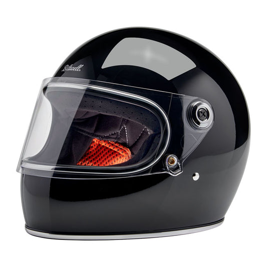 BILTWELL GRINGO S HELMET GLOSS BLACK