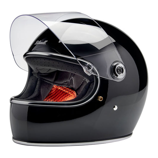 BILTWELL GRINGO S HELMET GLOSS BLACK