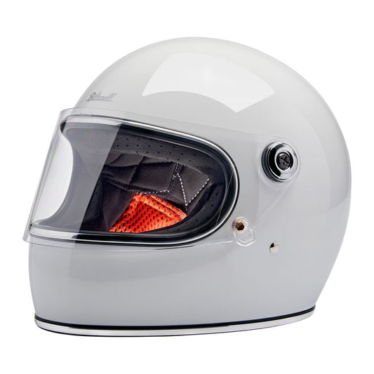 BILTWELL GRINGO S HELMET GLOSS WHITE