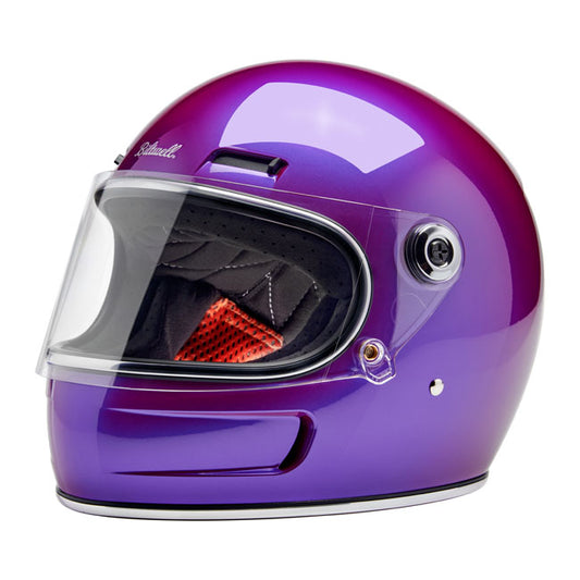 BILTWELL GRINGO SV HELMET METALLIC GRAPE