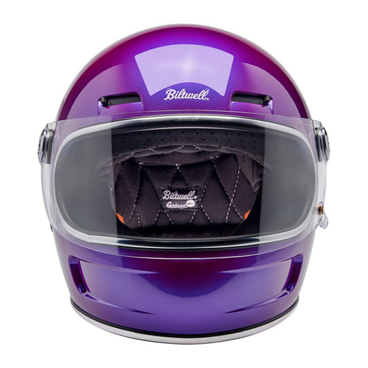 BILTWELL GRINGO SV HELMET METALLIC GRAPE