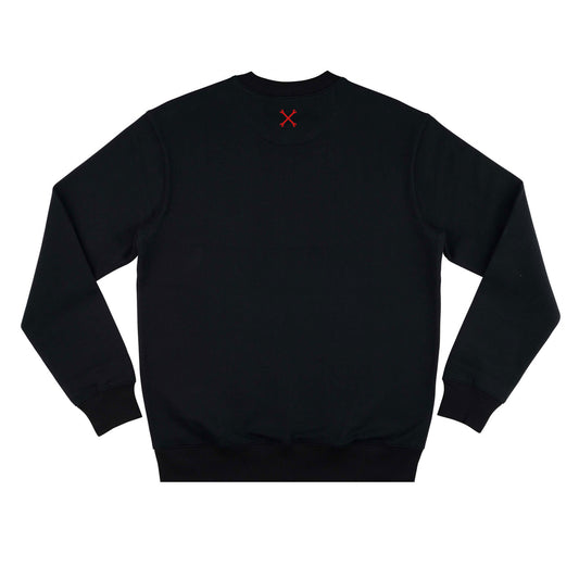 Rusty Race Sweater Black & Red