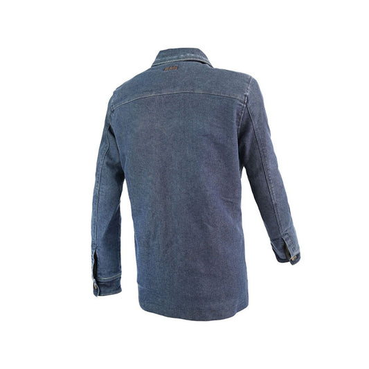 By City 'Wheel' Motorcycle Jacket - Blue Denim