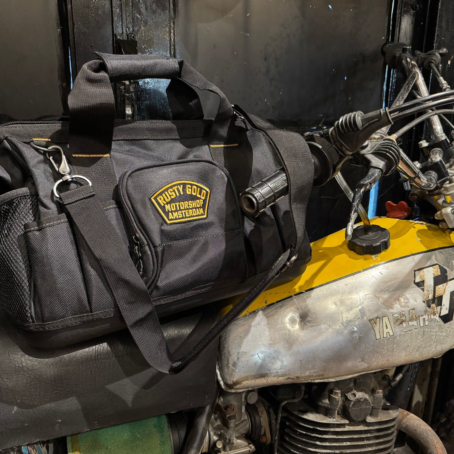 Rusty Gold Tool Bag