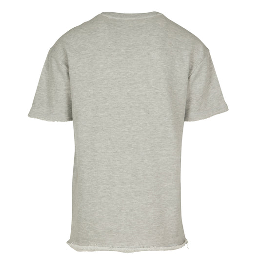 Rusty Gold 80's Sweater Tee - Herringbone Terry Grey