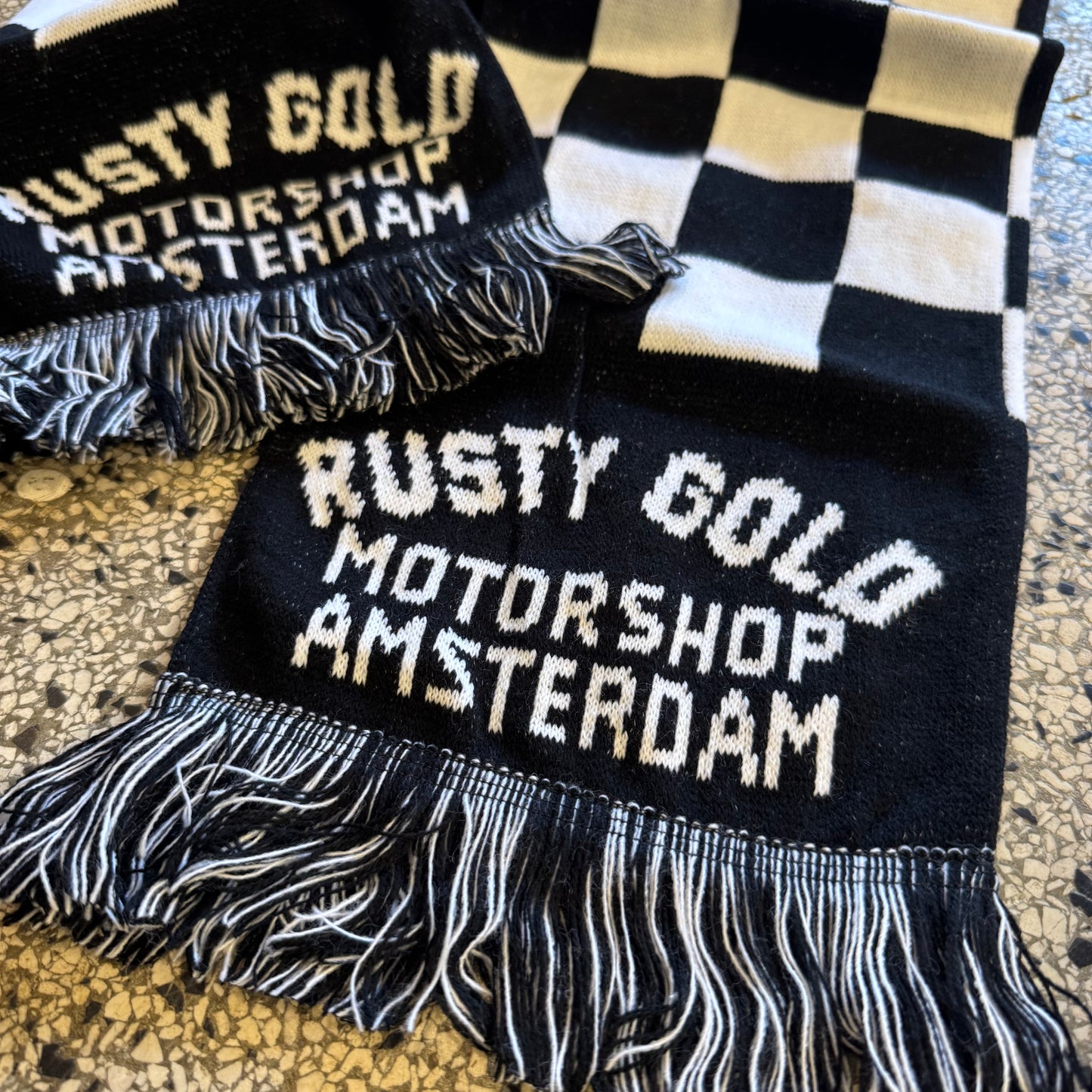 Rusty Gold Winner Scarf