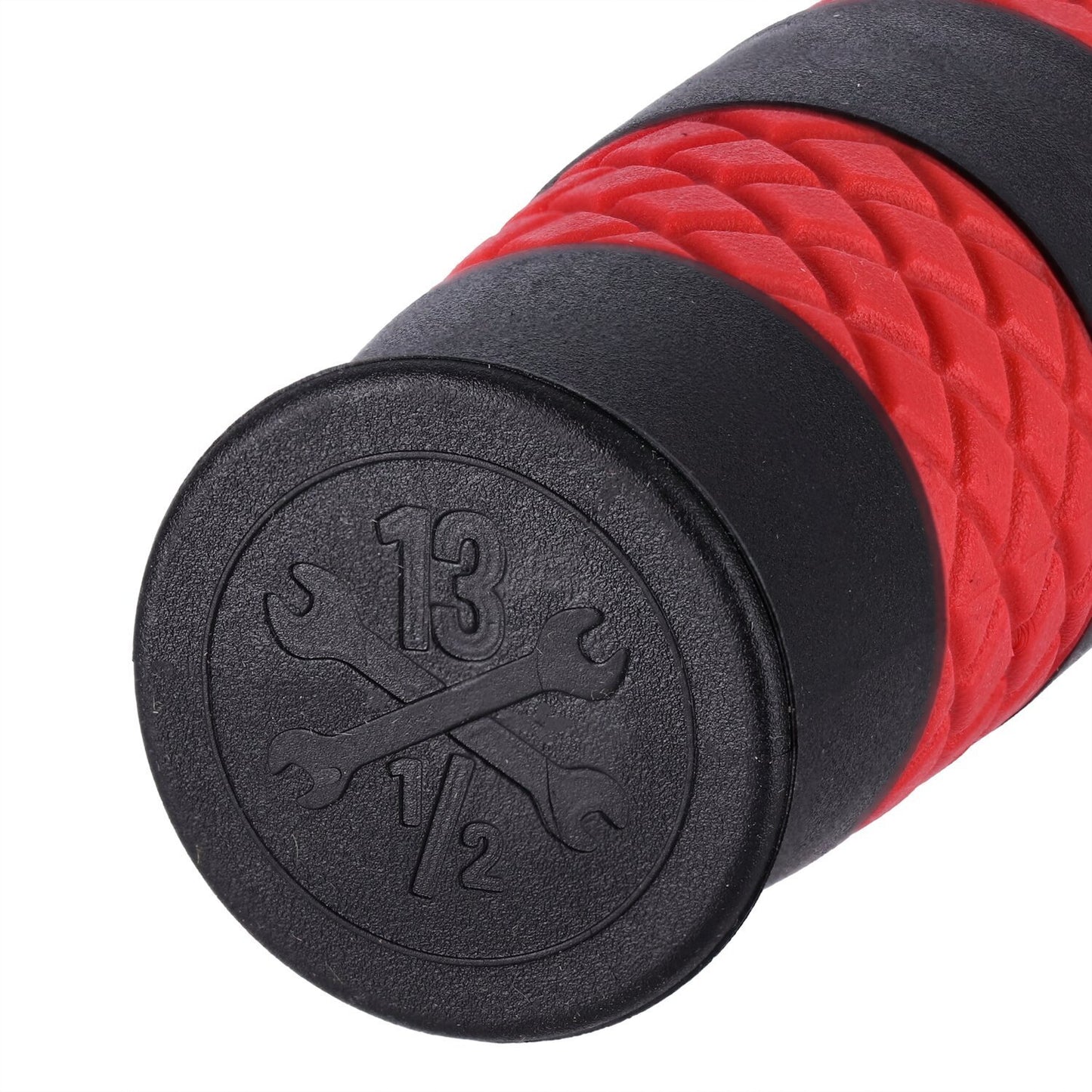13 1/2 Outlaw grips black/red