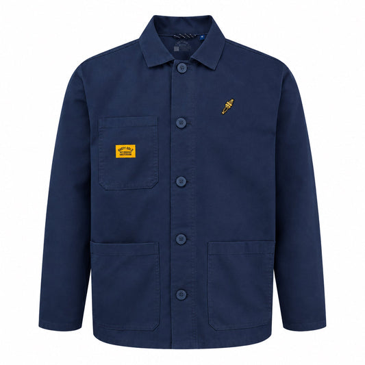 Rusty Gold Chore Coat - Blue
