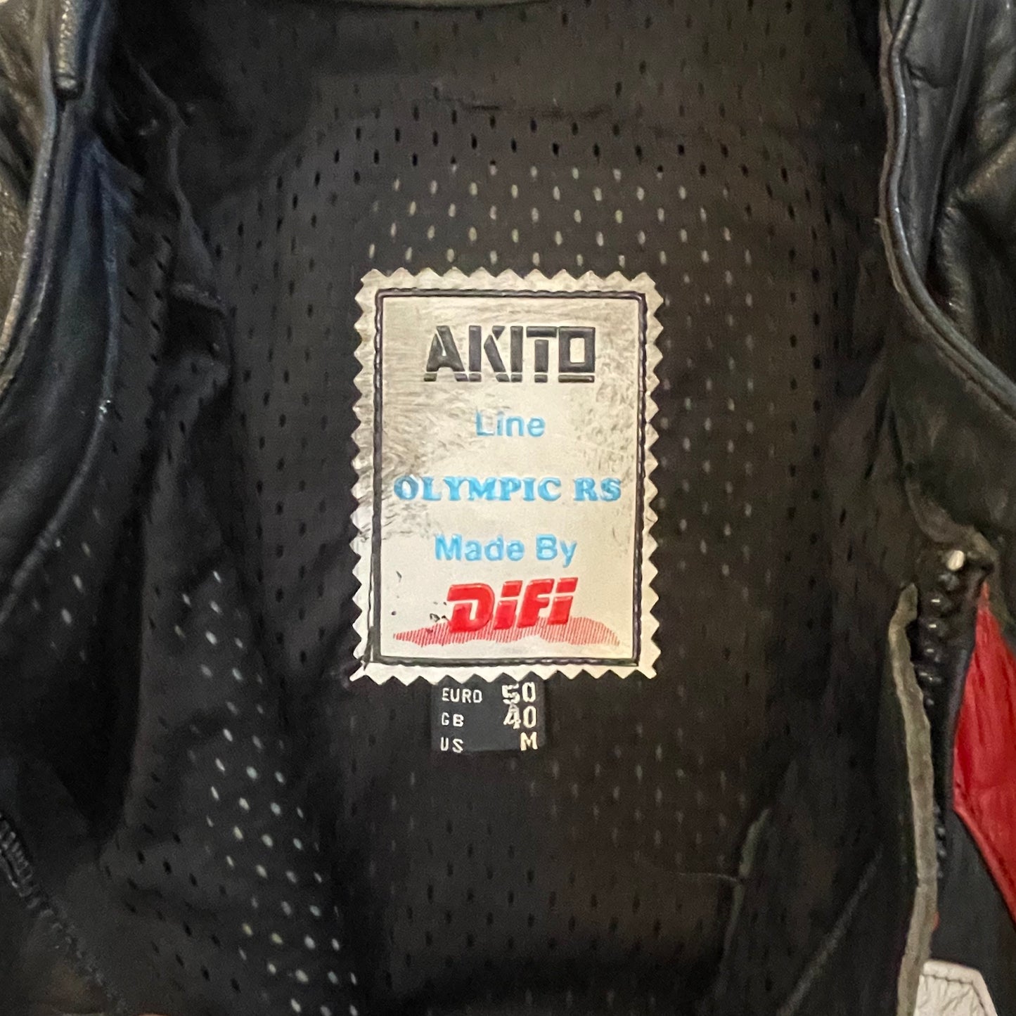 Vintage Difi Akito Leather Jacket