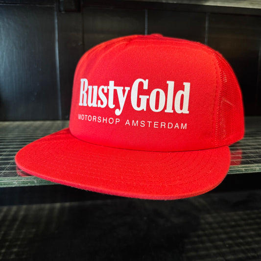 Rusty Gold Tyre Smoker Trucker