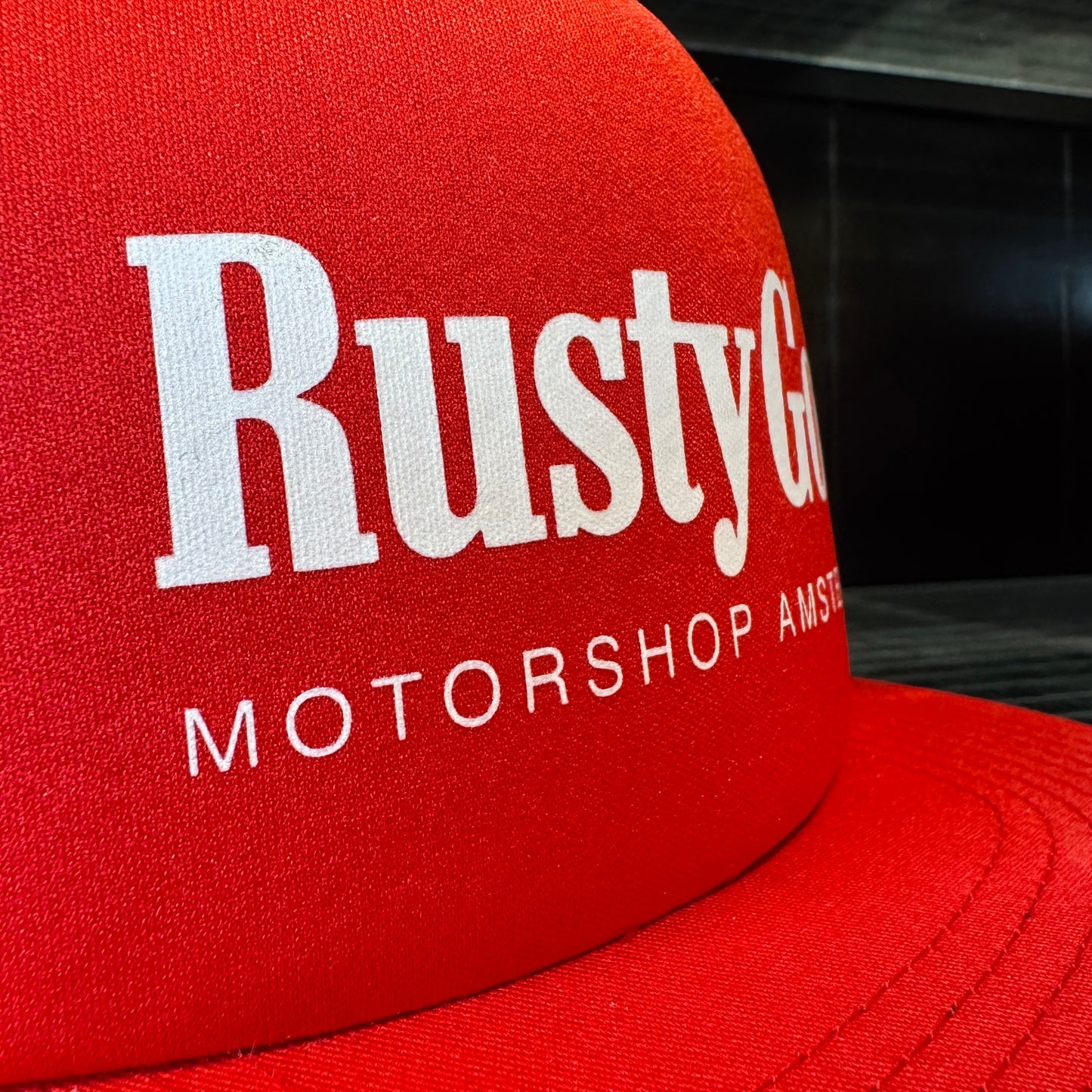 Rusty Gold Tyre Smoker Trucker