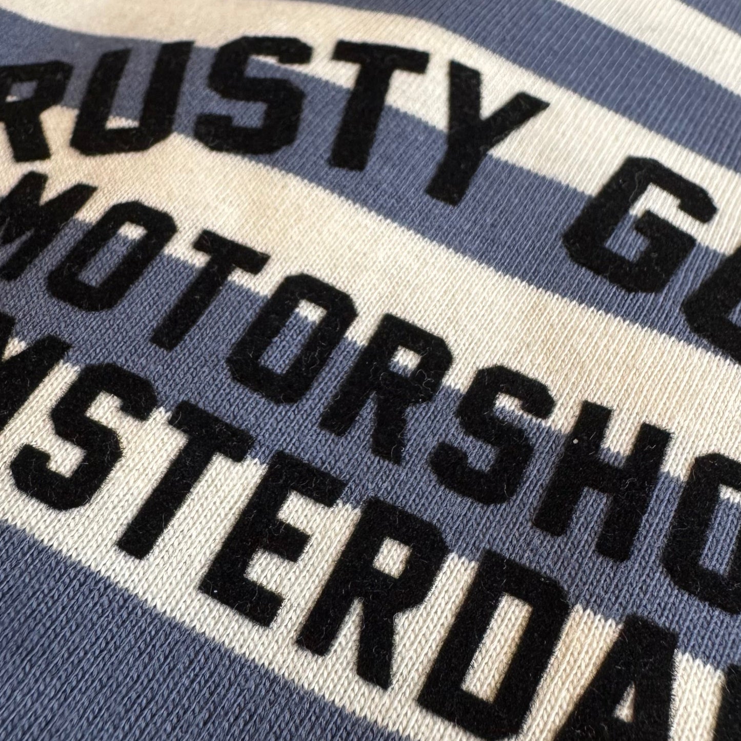 Rusty Gold 'Folsom' Long Sleeve - Blue&Black