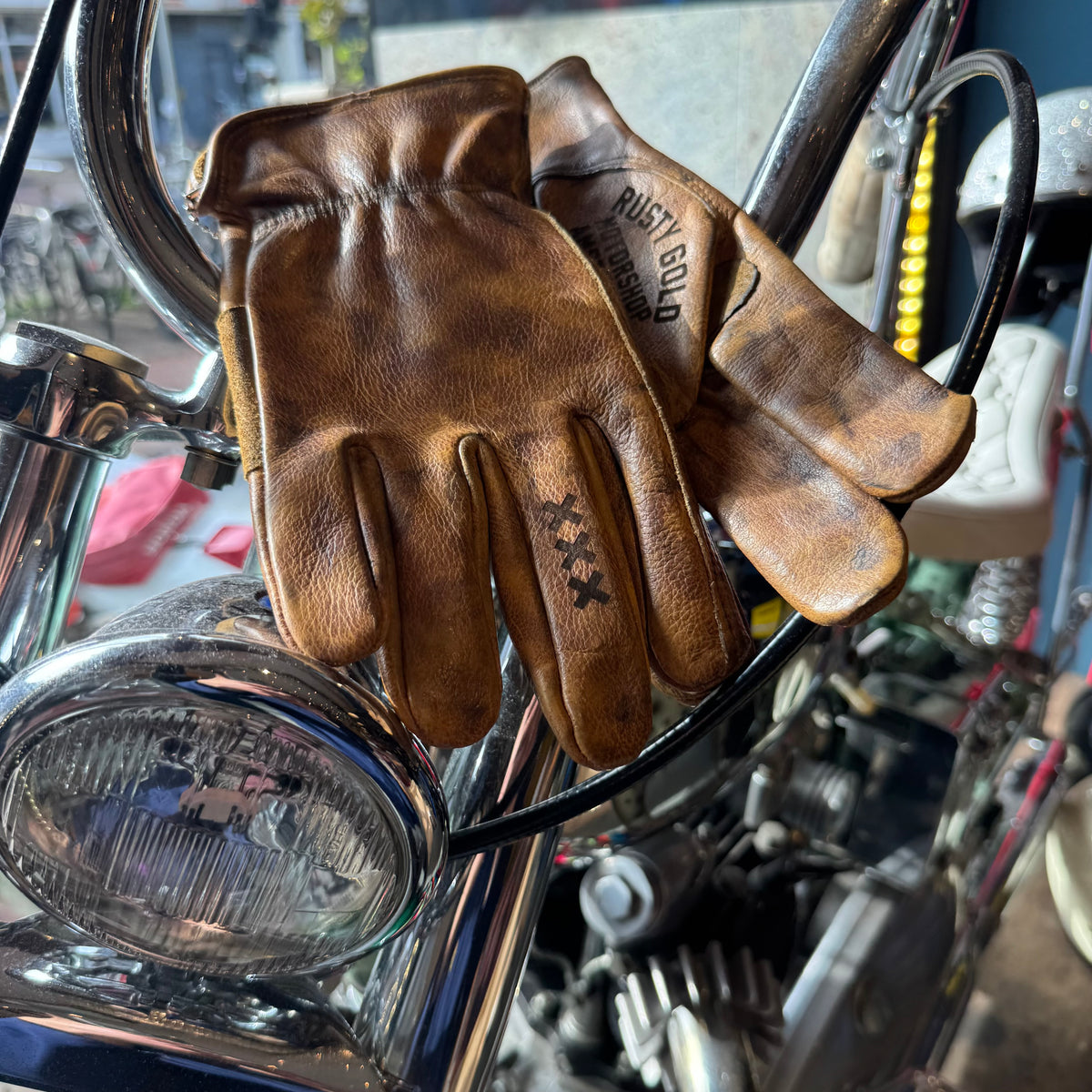 Rusty Gold Tough Glove - Oak Brown