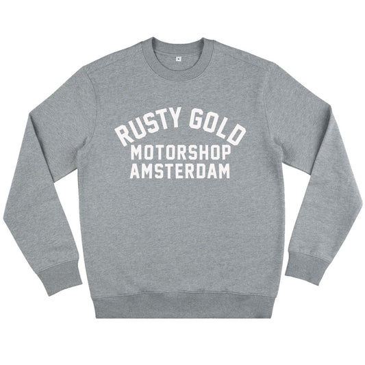 Rusty Gold Race Sweater Vintage Grey
