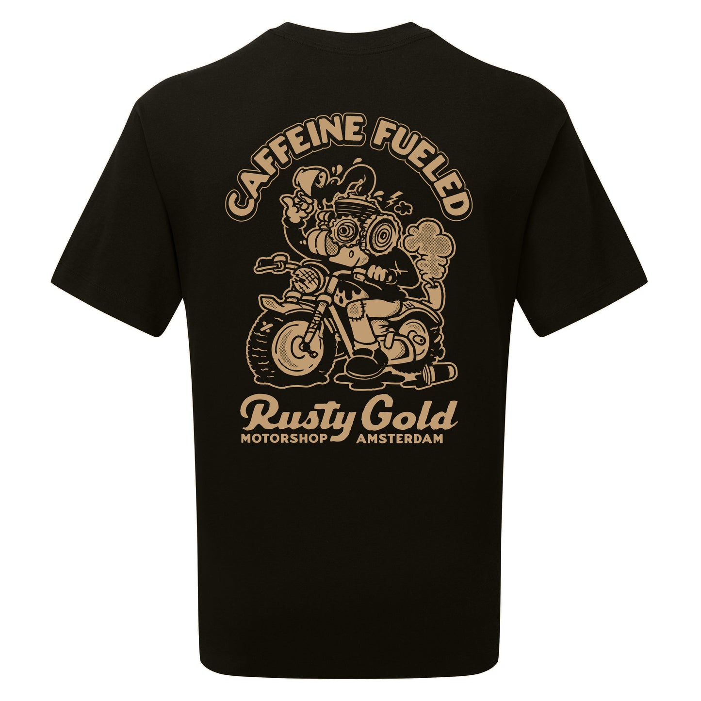 Rusty Gold 'Caffein' Tee