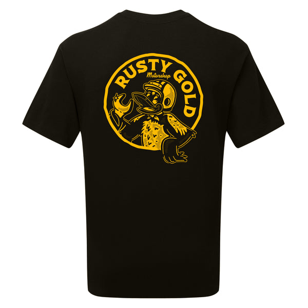 Rusty Gold T-shirts - Rusty Gold Motorshop