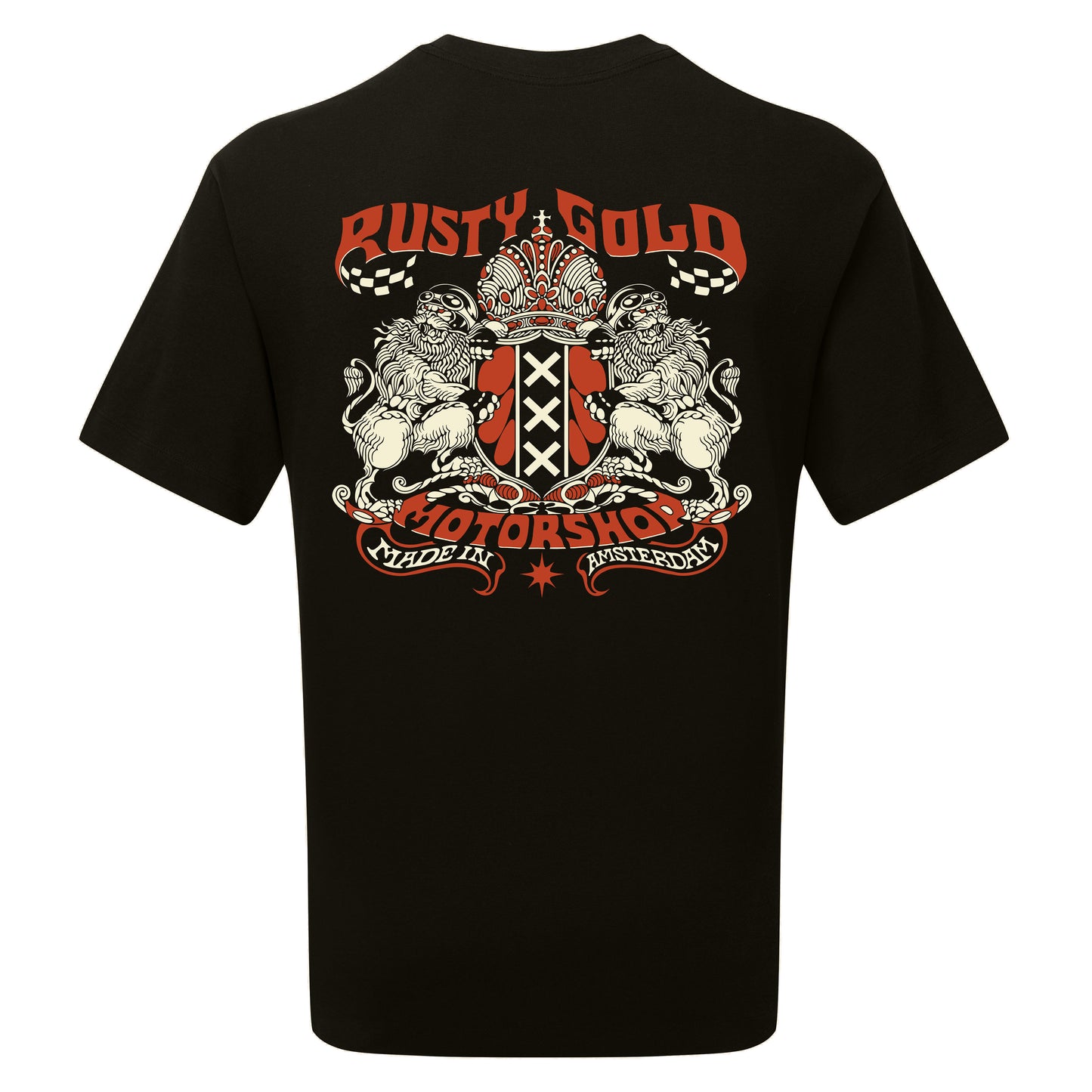 Rusty Gold 'Made in Amsterdam' Tee