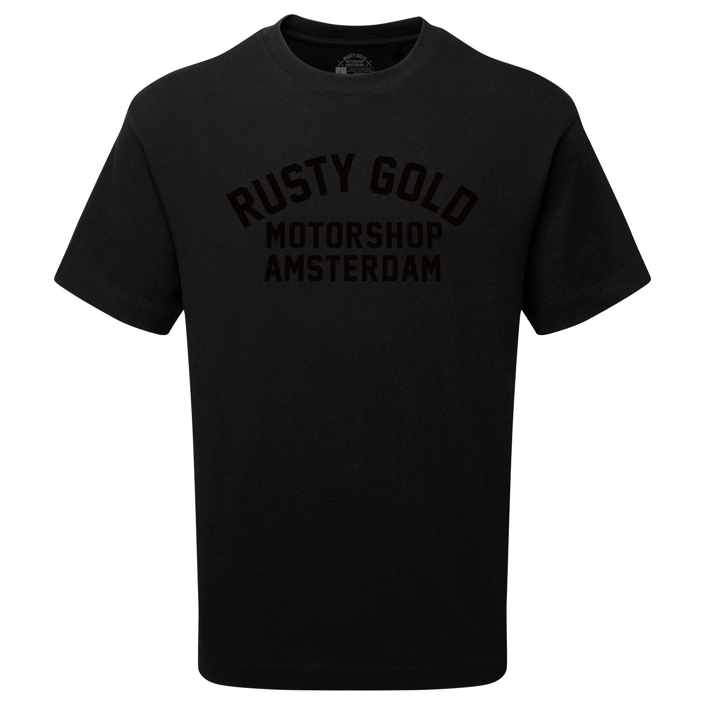 Rusty Race Tee - Black on Black