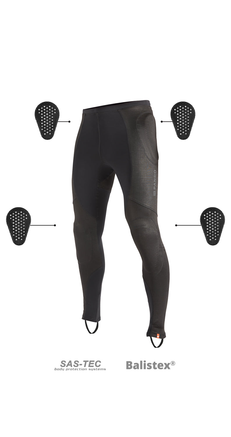 Pando Moto SKIN UH 03 – Protective motorcycle base layer / pants ...