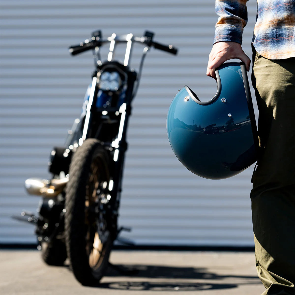 BILTWELL GRINGO HELMET GREYSTONE