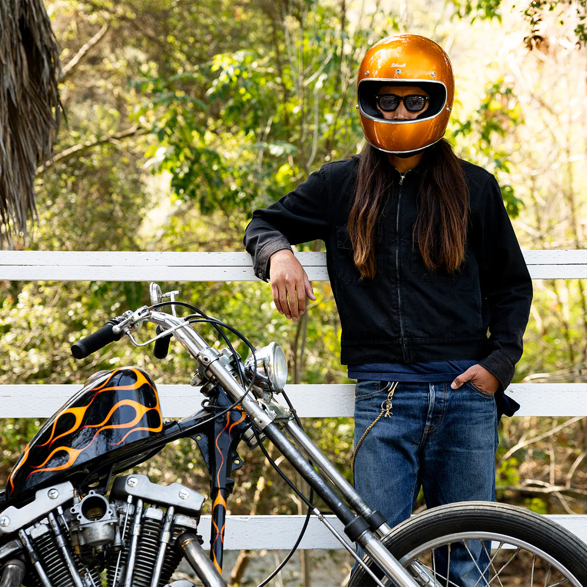 BILTWELL GRINGO HELMET SUNBURST