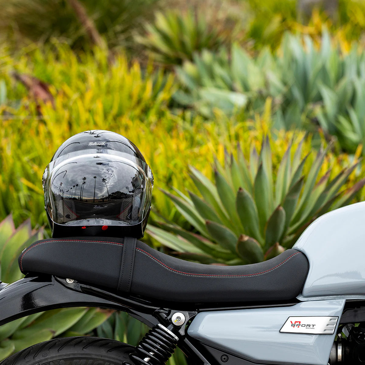 BILTWELL TAHOE HELMET METALLIC GLOSS BLACK