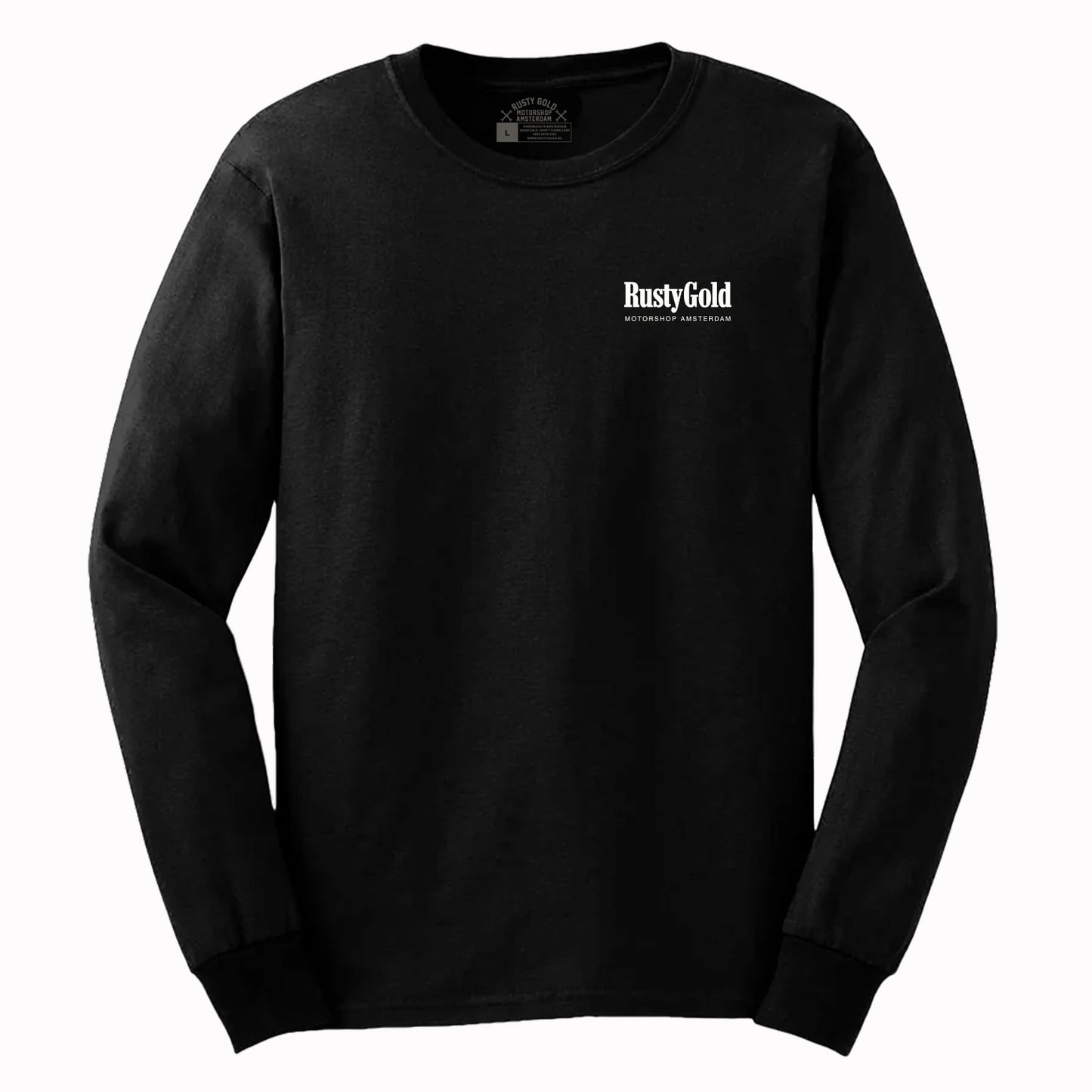 Rusty Gold Tyre Smoker long sleeve black