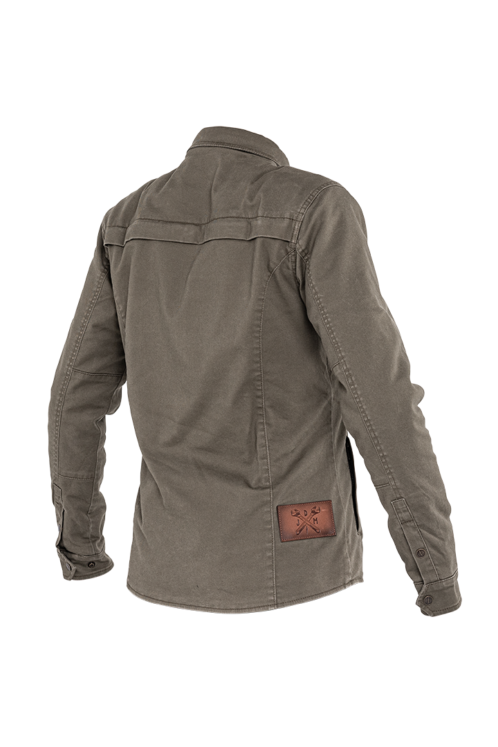 John Doe AAA Motoshirt Jacket Female - Olive Green