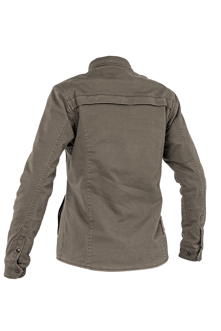 John Doe AAA Motoshirt Jacket Female - Olive Green