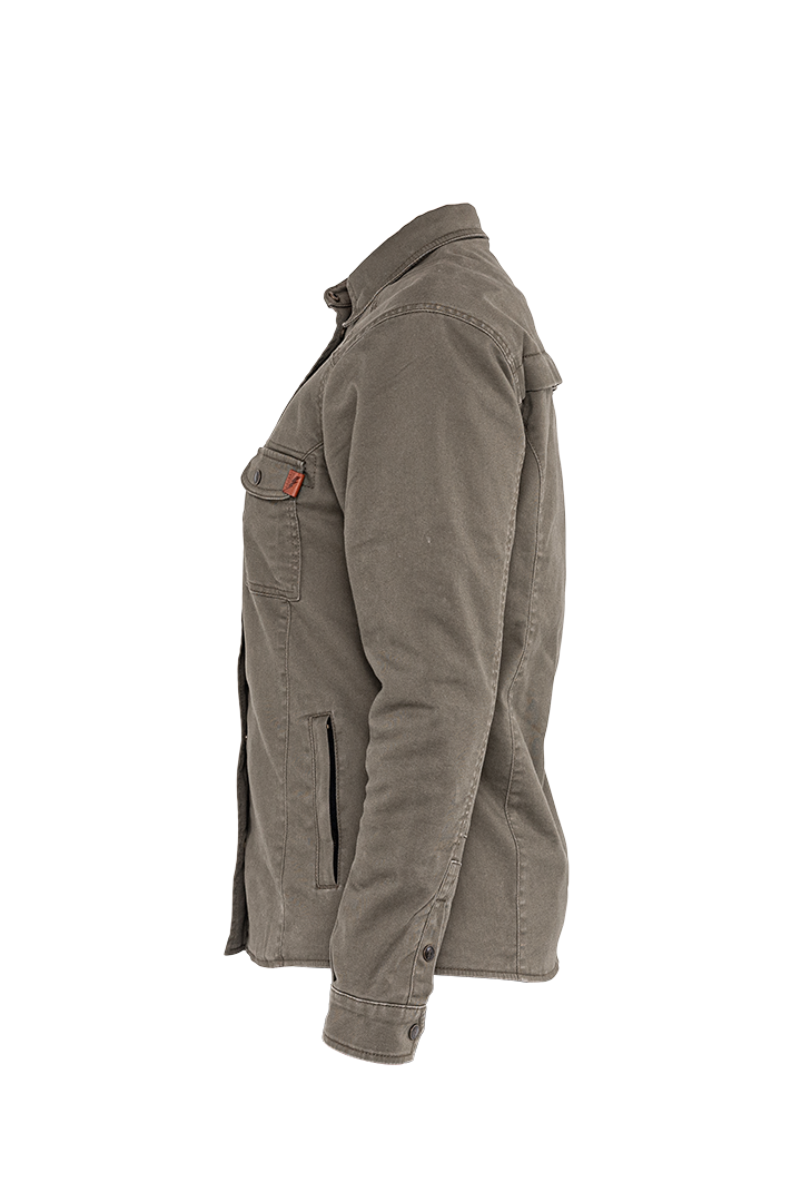 John Doe AAA Motoshirt Jacket Female - Olive Green