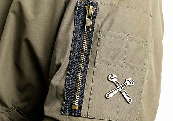 John Doe Flight motorcycle jacket olive