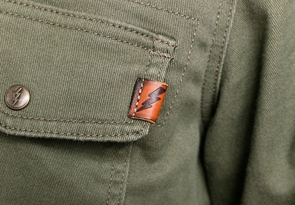 John Doe XTM AAA Motoshirt - Olive Green