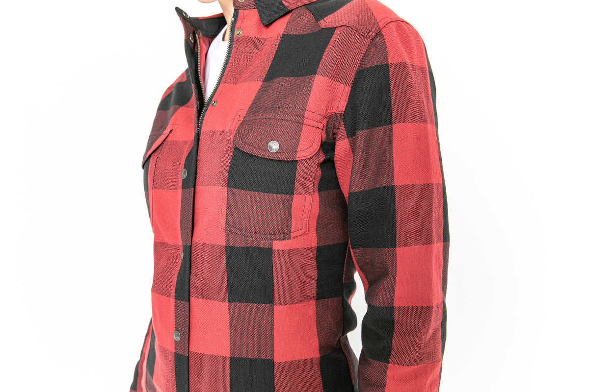 John Doe AAA Motoshirt Jacket Female - Lumberjack