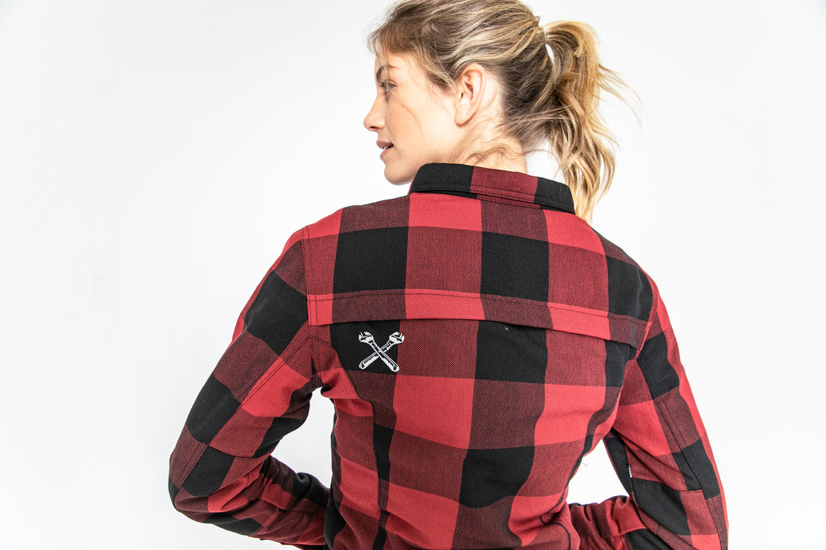 John Doe AAA Motoshirt Jacket Female - Lumberjack