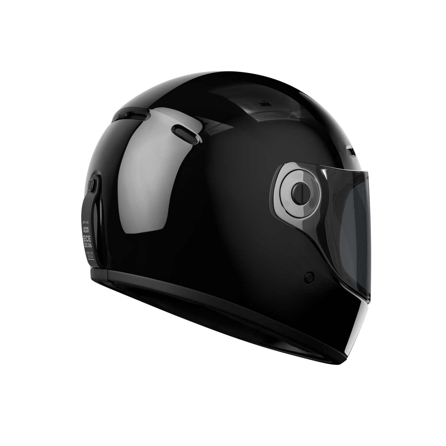 John Doe JD/ONE Frozen helmet - Gloss Black