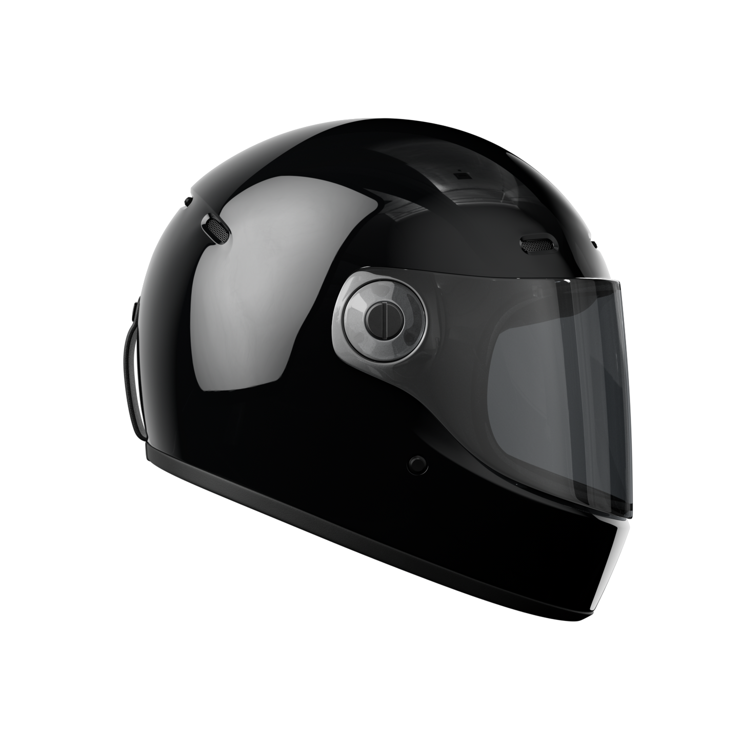 John Doe JD/ONE Frozen helmet - Gloss Black