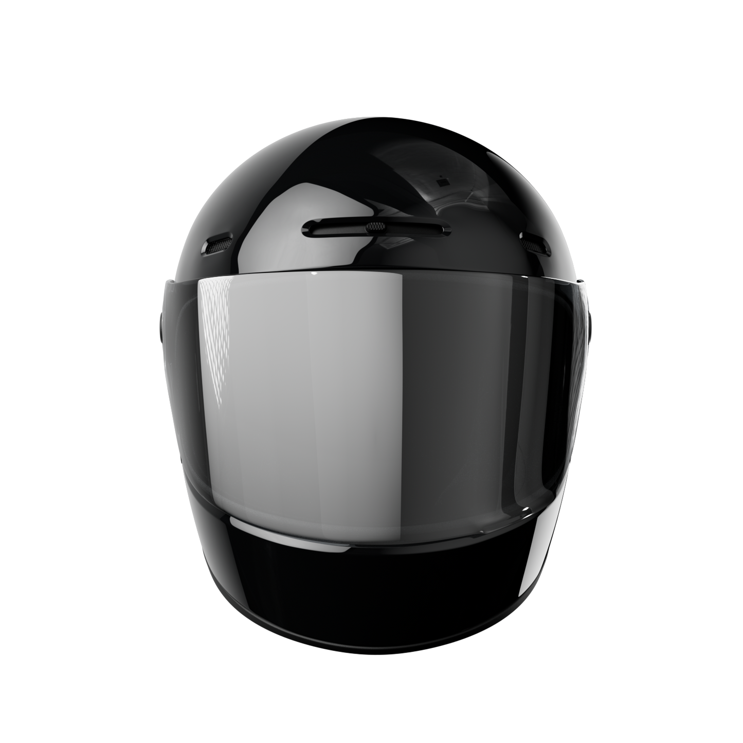 John Doe JD/ONE Frozen helmet - Gloss Black